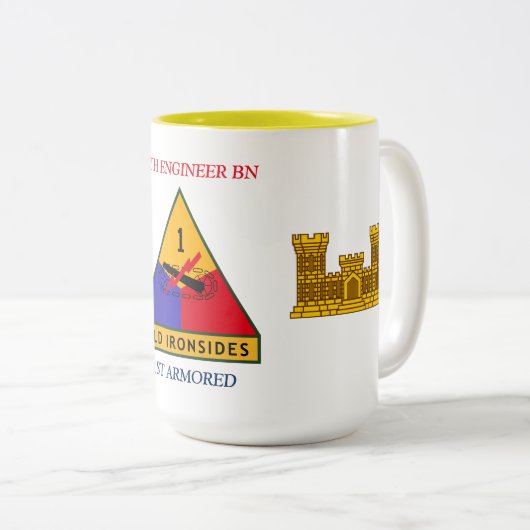 16. INGENIEUR-BATAILLON-1. GEPANZERTE TASSE (VorderseiteRechts)