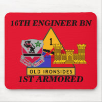 16. INGENIEUR-BATAILLON 1. GEPANZERTES MOUSEPAD