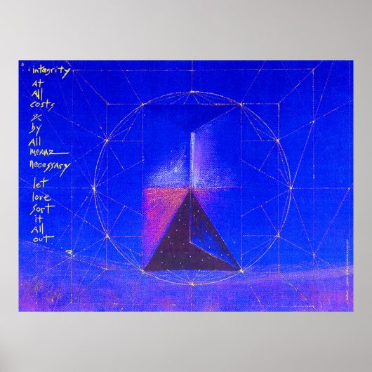 16. INTEGRITÄT ZU Poster/Print Poster (Vorne)