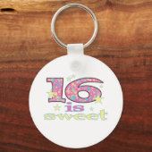 16 ist süß schlüsselanhänger (Vorderseite)