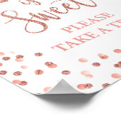 16 ist Sweet Bitte nehmen Sie eine Leckerei Rose G Poster (Ecke)