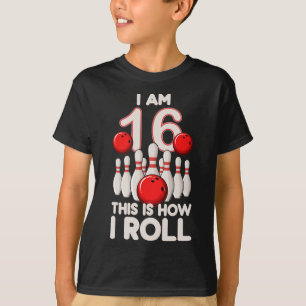 16 Jahre alt Bowling Party 16. Geburtstag ist, wie T-Shirt