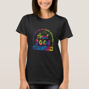 16 Jahre alt Phantastisch 16. Geburtstag August 20 T-Shirt