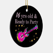 16 JAHRE ALT UND BEREIT NACH PARTY KERAMIK ORNAMENT (Rechts)