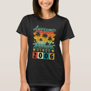 16 Jahre alt Vintag Phantastisch seit 2006 16. Geb T-Shirt