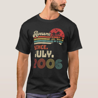 16 Jahre Phantastisch seit Juli 2006 16. Geburtsta T-Shirt