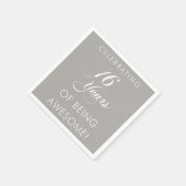 16 Jahre Phantastisches Party Serviette (Ecke)