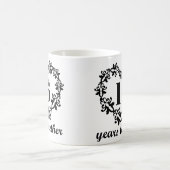 16. Jahrestag 16 Jahre zusammen Kaffeetasse (Mittel)