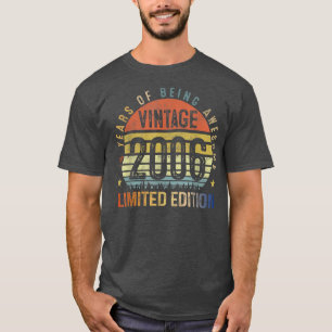 16-jährige Geschenke Vintag 2006 Limited Edition 1 T-Shirt