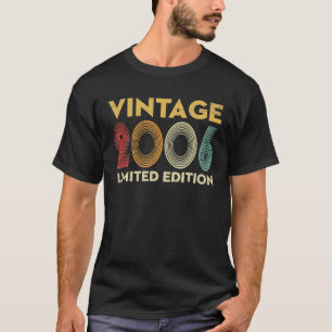 16-jährige Geschenke Vintag 2006 limitierte Ausgab T-Shirt