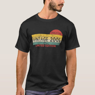 16-jähriger Tag Vintag 2006 16. Geburtstag T-Shirt