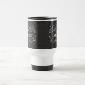 16. Jubiläum Geschenk Chalk Herzen Reisebecher (Mittel)