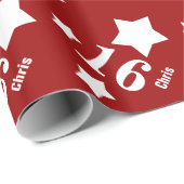 16. Jugendlich Geburtstag oder irgendwelche Jahr Geschenkpapier (Rolleneckpunkt)