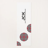 16 Kaleidoskop Art 10 Yogamatte (Rückseite)