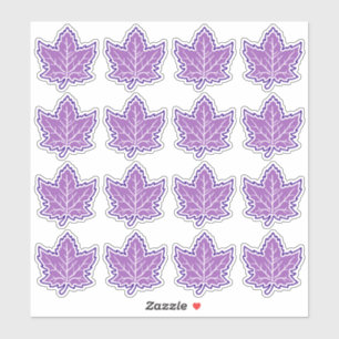 16 kanadischer Ahornleaf Jahrestag 150 Jahre Aufkleber