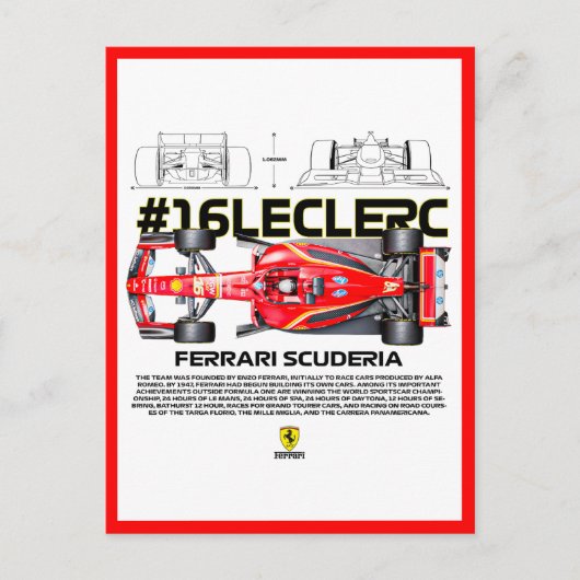 16 leclerc feiertagspostkarte (Vorderseite)
