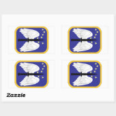 16. Luftfahrtbrigade Rechteckiger Aufkleber (Blatt)