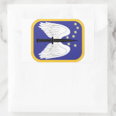 16. Luftfahrtbrigade Rechteckiger Aufkleber (Tasche)