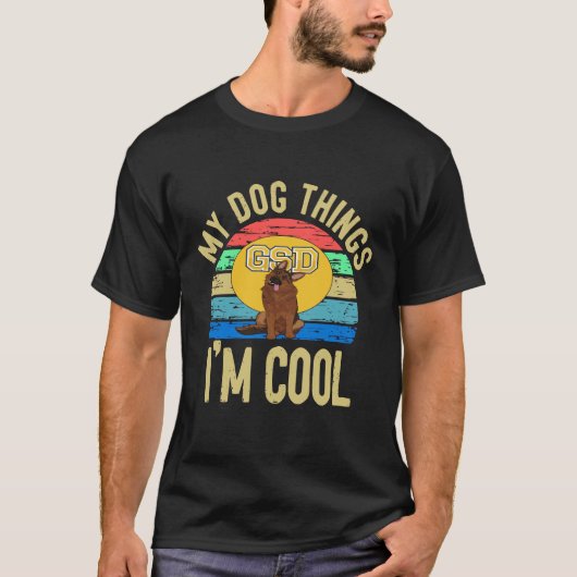 16 Mein Hund Dinge, die ich Cool bin T-Shirt (Vorderseite)