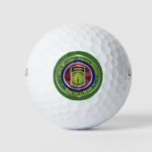 16. Militärpolizei Brigade-Im Flugzeug Golfplätze Golfball (Vorderseite)