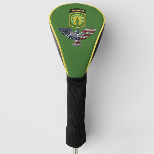 16. Militärpolizei Brigade-Im Flugzeug Veteran Golf Headcover (Vorderseite)