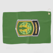 16. Militärpolizei (IM FLUGZEUG) Golfhandtuch (Horizontal)