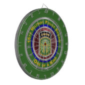 16. Militärpolizeibrigade Dartscheibe (Vorderseite Links)