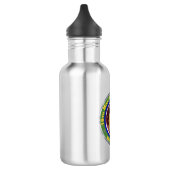 16. Militärpolizeibrigade   Edelstahlflasche (Links)