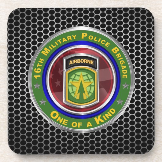 16. Militärpolizeibrigade Getränkeuntersetzer (Vorderseite)