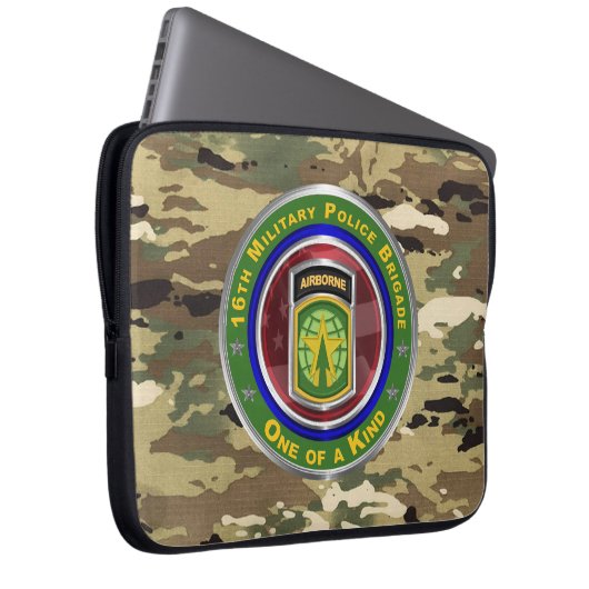 16. Militärpolizeibrigade Laptopschutzhülle (Vorne Rechts)
