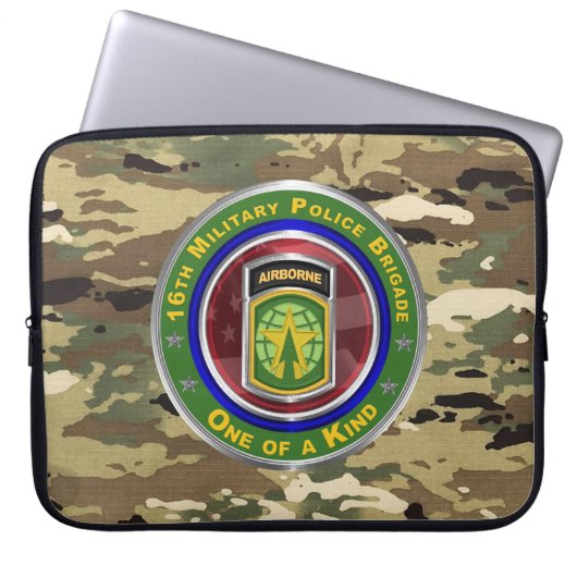 16. Militärpolizeibrigade Laptopschutzhülle (Vorderseite)