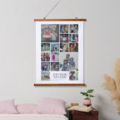 16 Montage und Text für Fotocollagen - Weiß bearbe Wandteppich Mit Holzrahmen (Schlafzimmer)