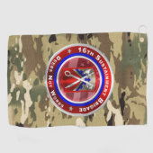 16. Nachhaltige Brigade Golf Handtuch (Horizontal)