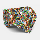 16 nordamerikanische Raubvogel-Profile (mit Krawatte (Gerollt)