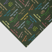 16. November Seidenpapier (Ausschnitt)