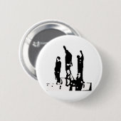 16. Oktober 1968 Mexiko City, Sommer-Olympia Button (Vorne & Hinten)