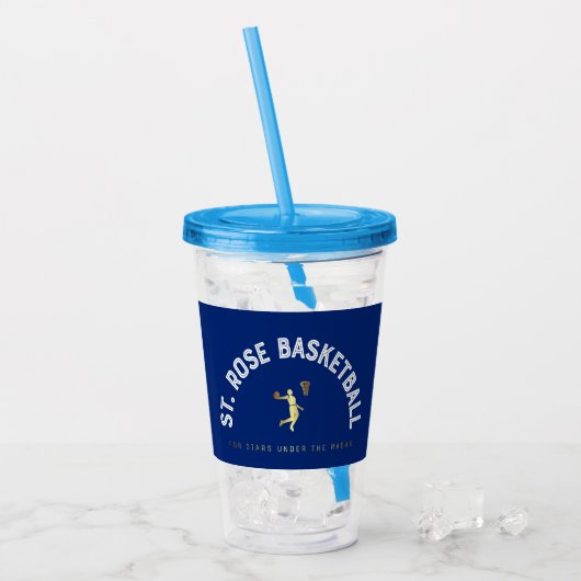 16 oz Cup mit Lid Acryltrinkbecher (Vorderseite Ice)