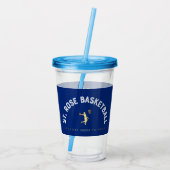 16 oz Cup mit Lid Acryltrinkbecher (Rückseite)