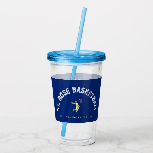 16 oz Cup mit Lid Acryltrinkbecher (Rückseite)