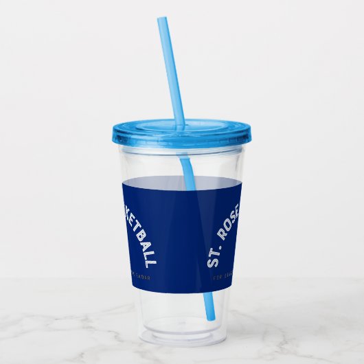 16 oz Cup mit Lid Acryltrinkbecher (Links)