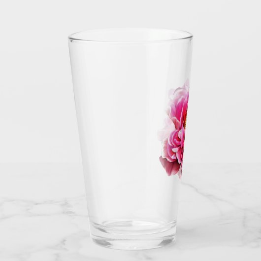 16 oz Glas Wäscher rosa Peony (Rechts)