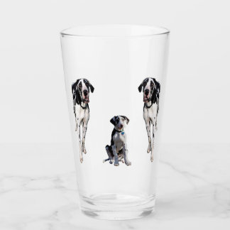 16 oz glass Great Danes Glas