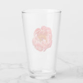 16 oz Glastumbler - Korallenpeony Glas (Rückseite)
