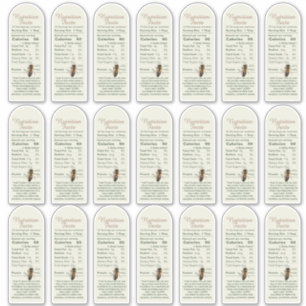 16 oz Muth Honey Jar und Bienenernährungssiegel Aufkleber