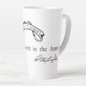 16 oz Tasse 'Einer der besten..' Washington Zitat (Rechte Ecke)