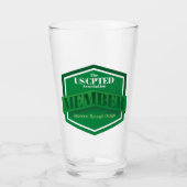 16 oz US CPTED Association Mitglied Beer Glass Glas (Vorderseite)