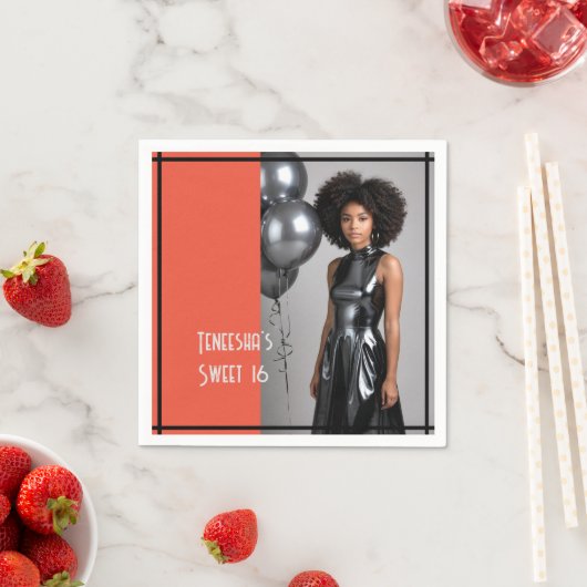 16-Party-Papierserviette Serviette (Beispiel)