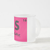 16 Periodensystem des Schwefel-| der Elemente Mattglastasse (VorderseiteRechts)