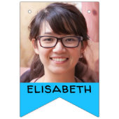 16 Personalisierte Foto und Namen für Klassen oder Wimpelkette (Erste Fahne)