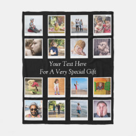 16 Personalisiertes Fotolack Fleece Blanket